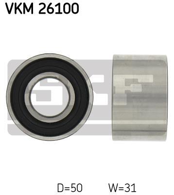 Polea inversión/guía, correa distribución SKF ref. VKM 26100